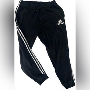 Adidas Men's Essential Fleece Black Jogger
